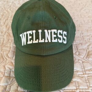 Sporty & Rich Wellness Baseball Hat Green NWOT Unisex